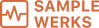 Logo of SAMPLE WERKS with an orange and white design.