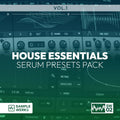Serum Presets Pack for house music with Sample Werks branding.