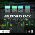 Ableton FX Rack Vocal Colour with Sample Werks branding on a dark background